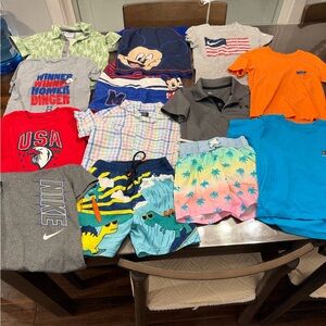 Toddler boys size 4T Spring Summer Clothing Lot